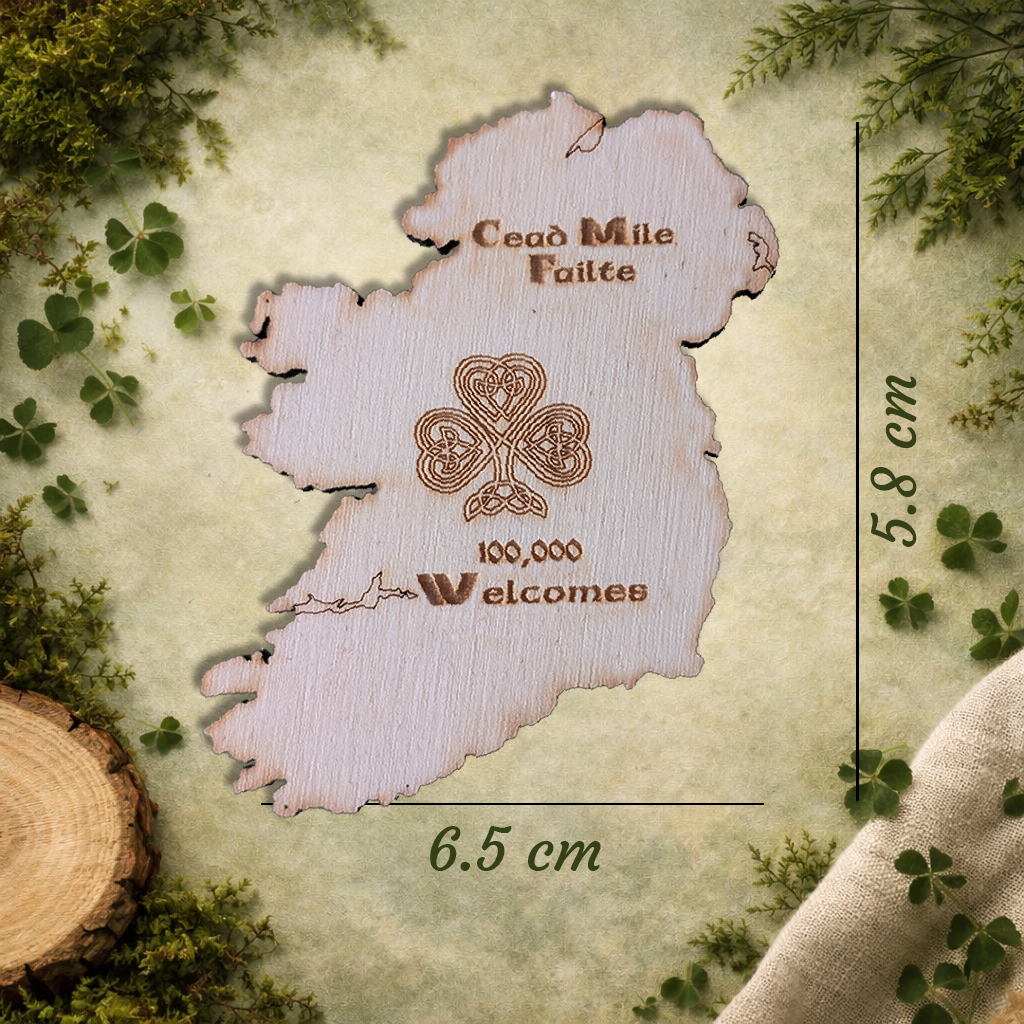 Céad Míle Fáilte Fridge Magnet