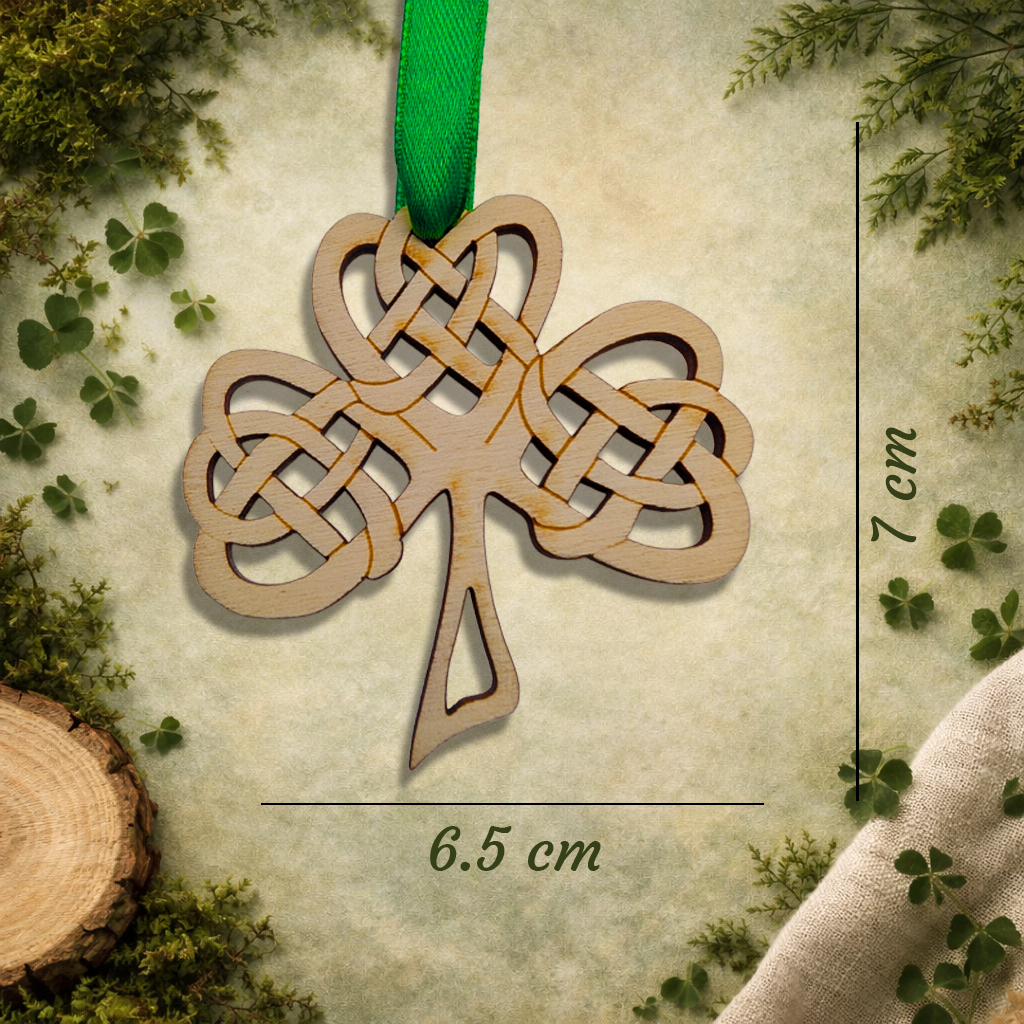Laser Cut Celtic Shamrock