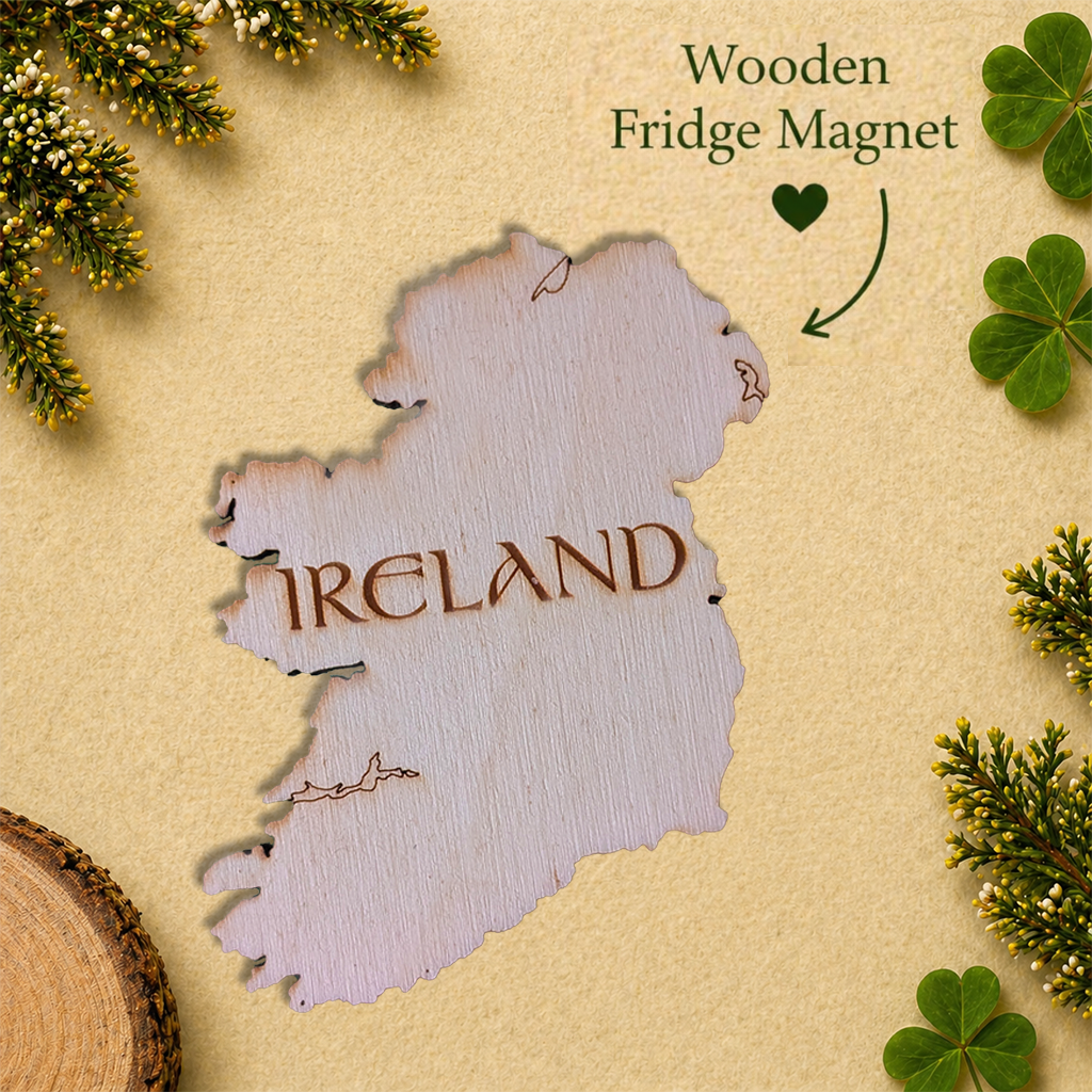 Ireland Map Fridge Magnet
