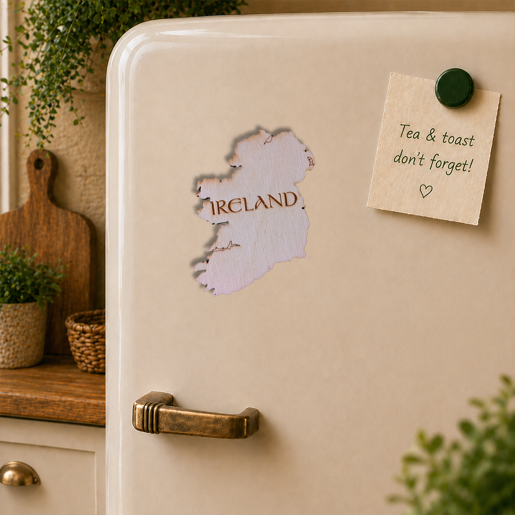 Ireland Map Fridge Magnet
