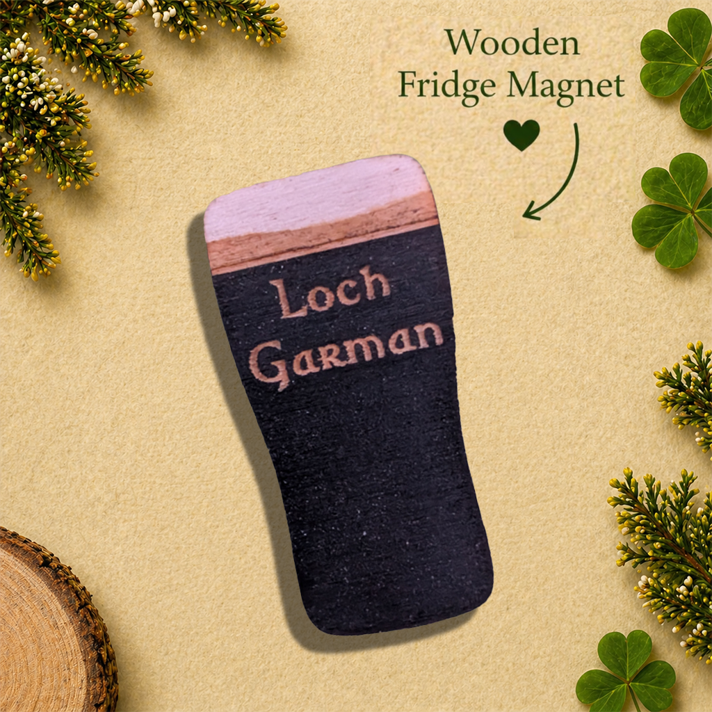 “Loch Garman” Wooden Fridge Magnet