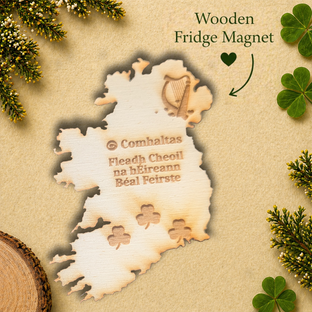 Comhaltas Fleadh Cheoil Ireland Béal Feirste / Belfast Fridge Magnet