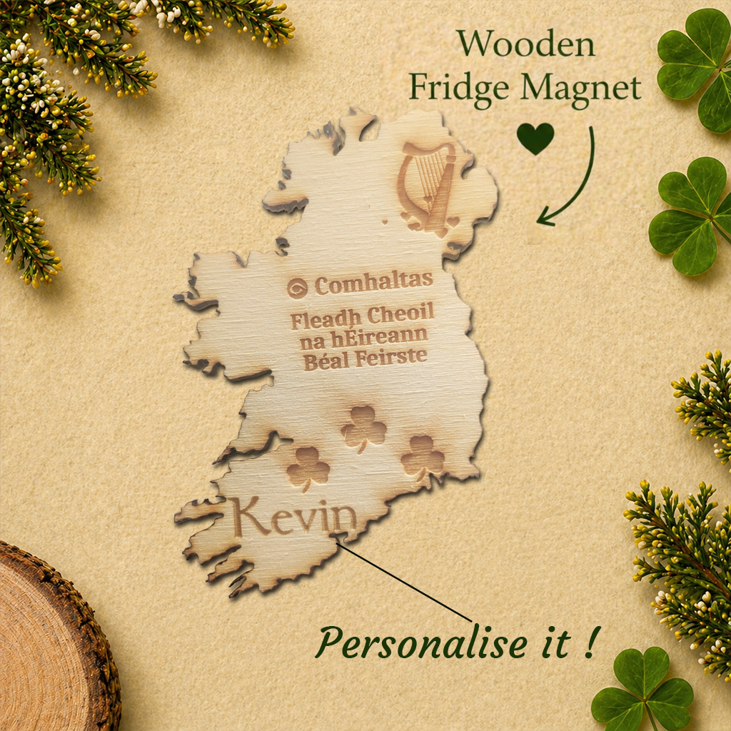Personalised Comhaltas Fleadh Cheoil Belfast / Béal Feirste Ireland Fridge Magnet