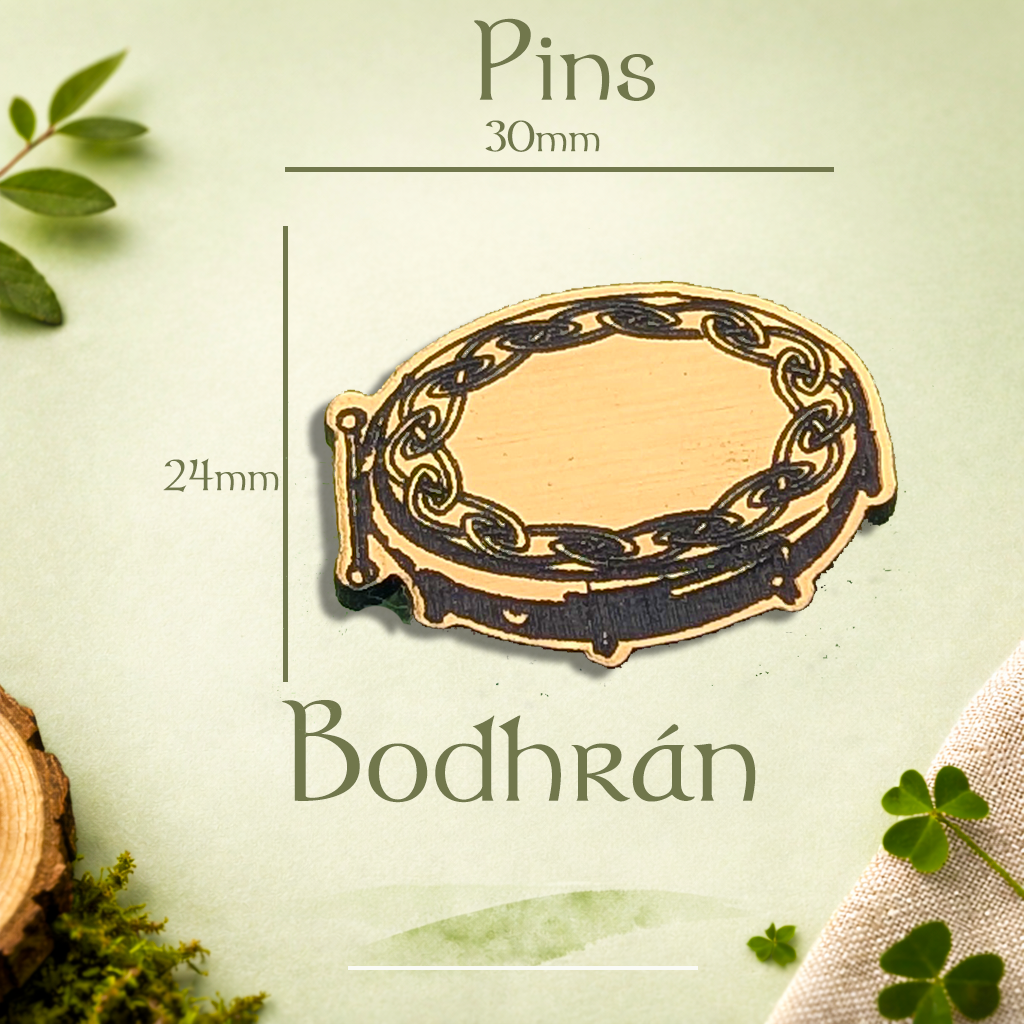 Bodhrán Pin - Beat of Tradition