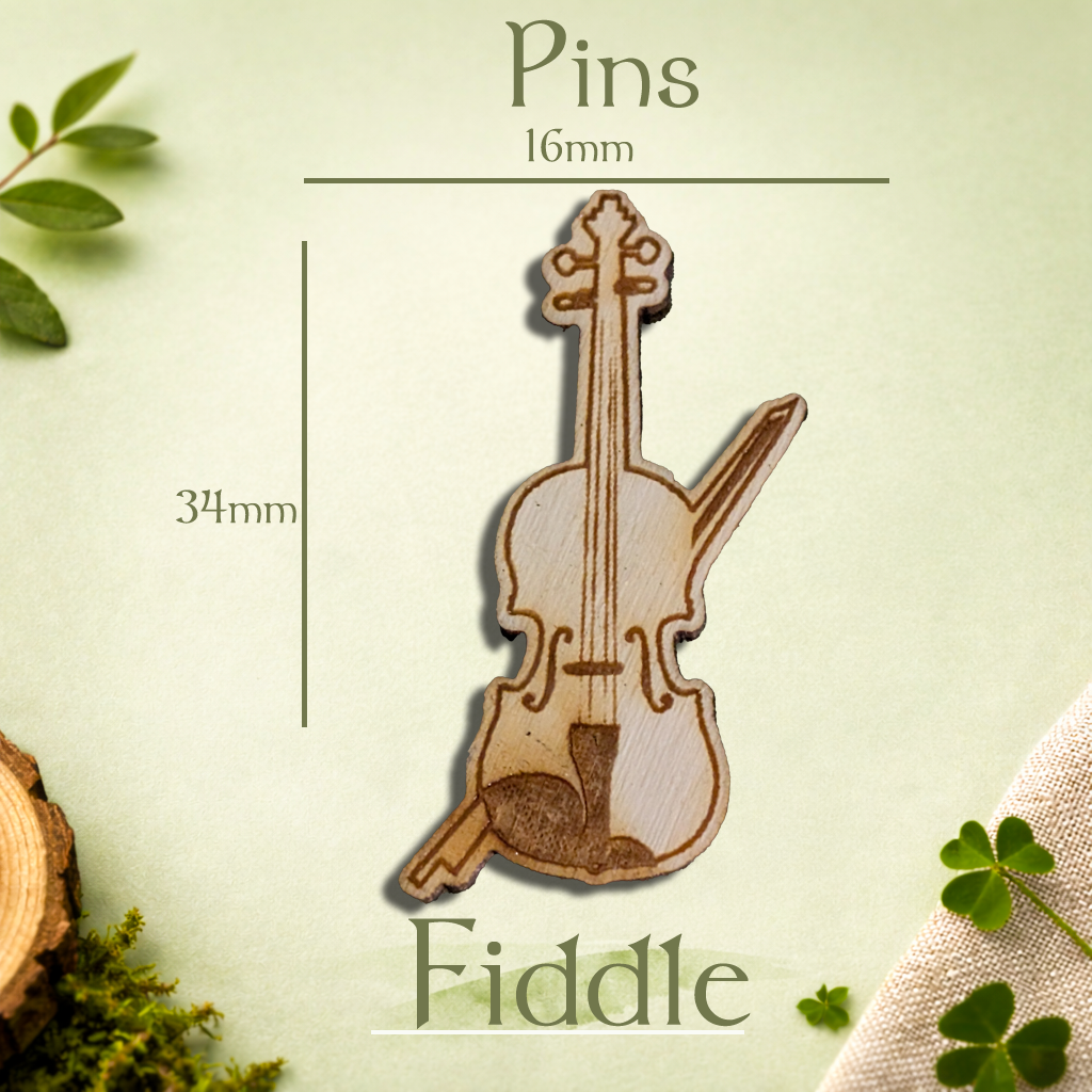 Fiddle Pin - Wear your Music