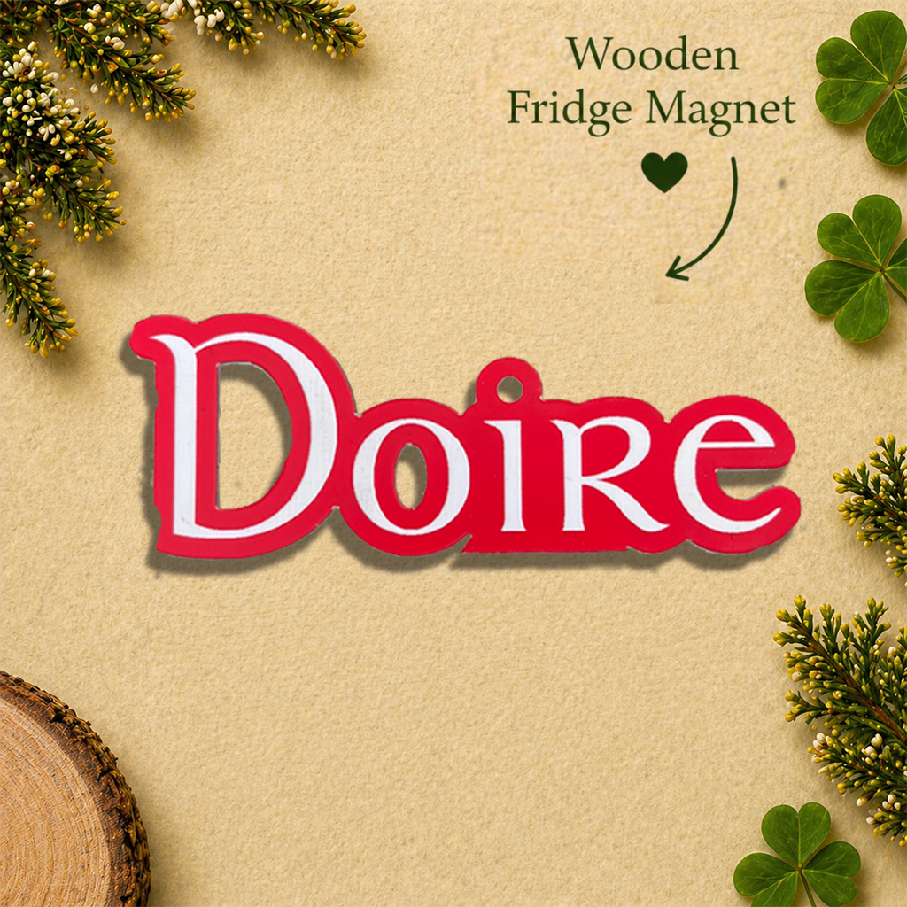 Doire Wooden Fridge Magnet