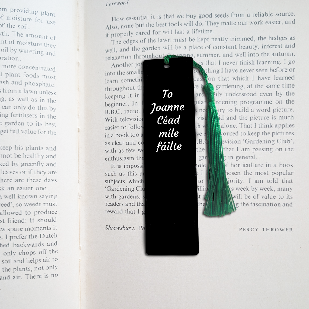 Personalised Comhaltas Fleadh Cheoil Belfast / Béal Feirste Bookmark
