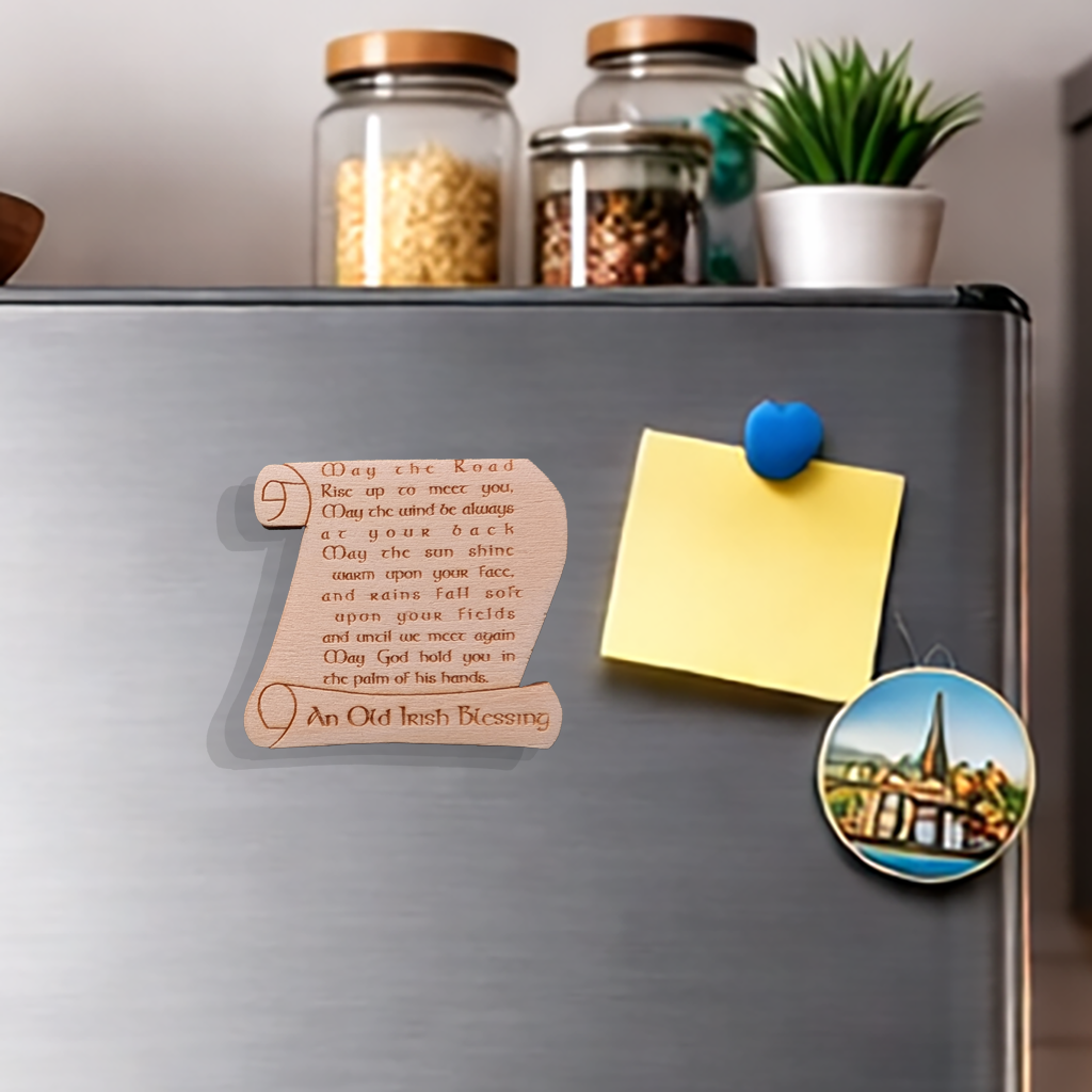 May the road rise up to meet you - Irish Blessing