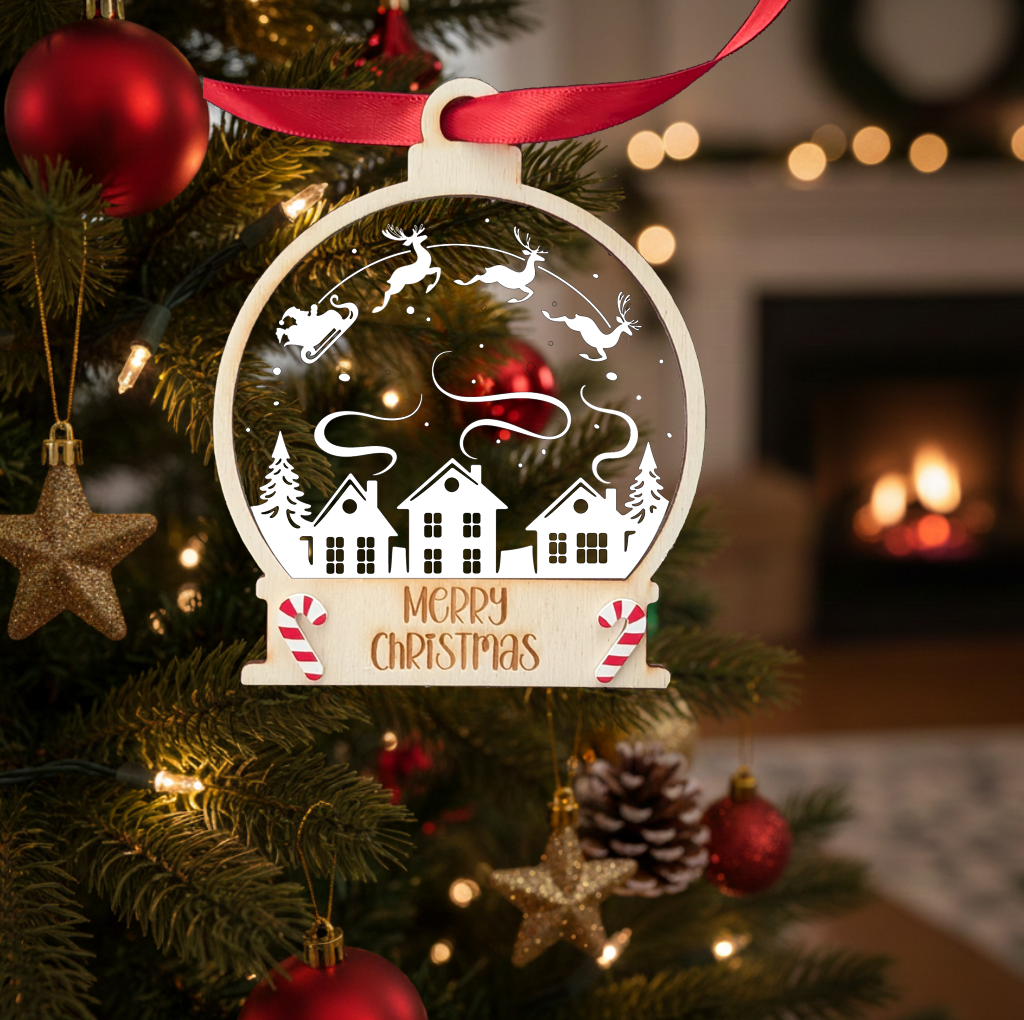 Your City Ornament – “Home for Christmas”