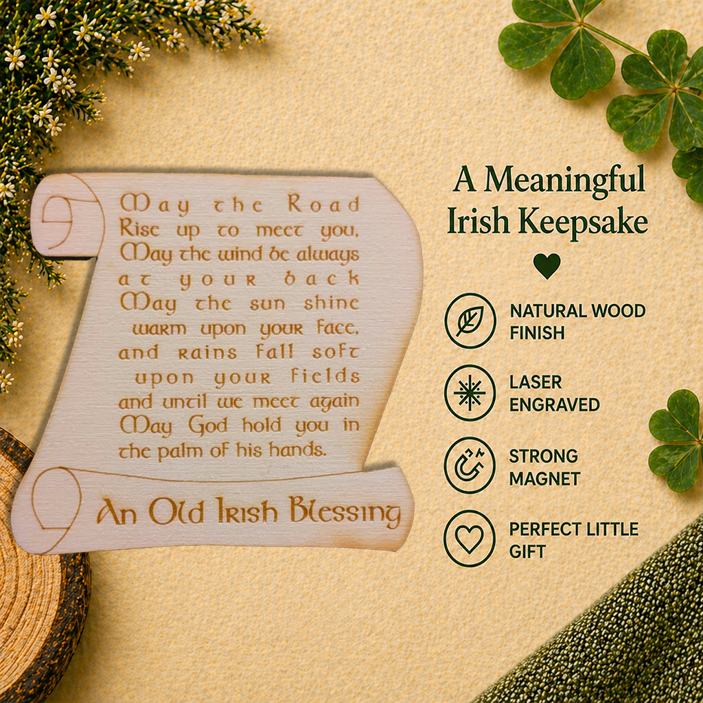 May the road rise up to meet you - Irish Blessing
