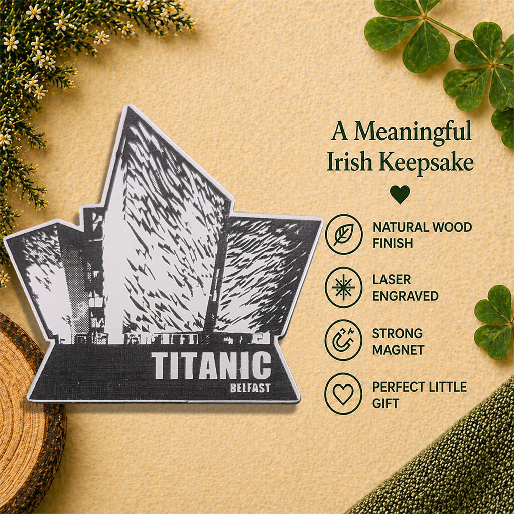 Titanic Belfast Landmark Fridge Magnet
