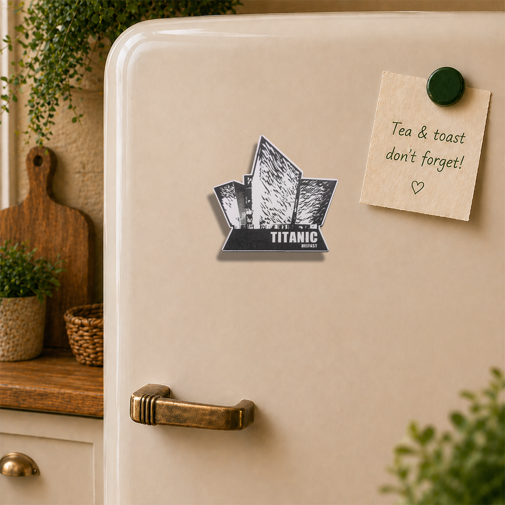 Titanic Belfast Landmark Fridge Magnet