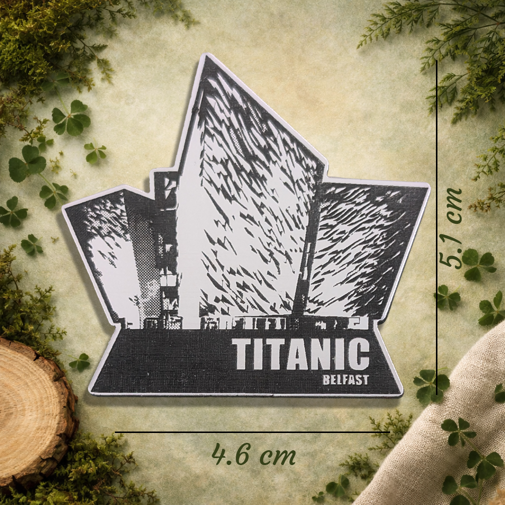 Titanic Belfast Landmark Fridge Magnet