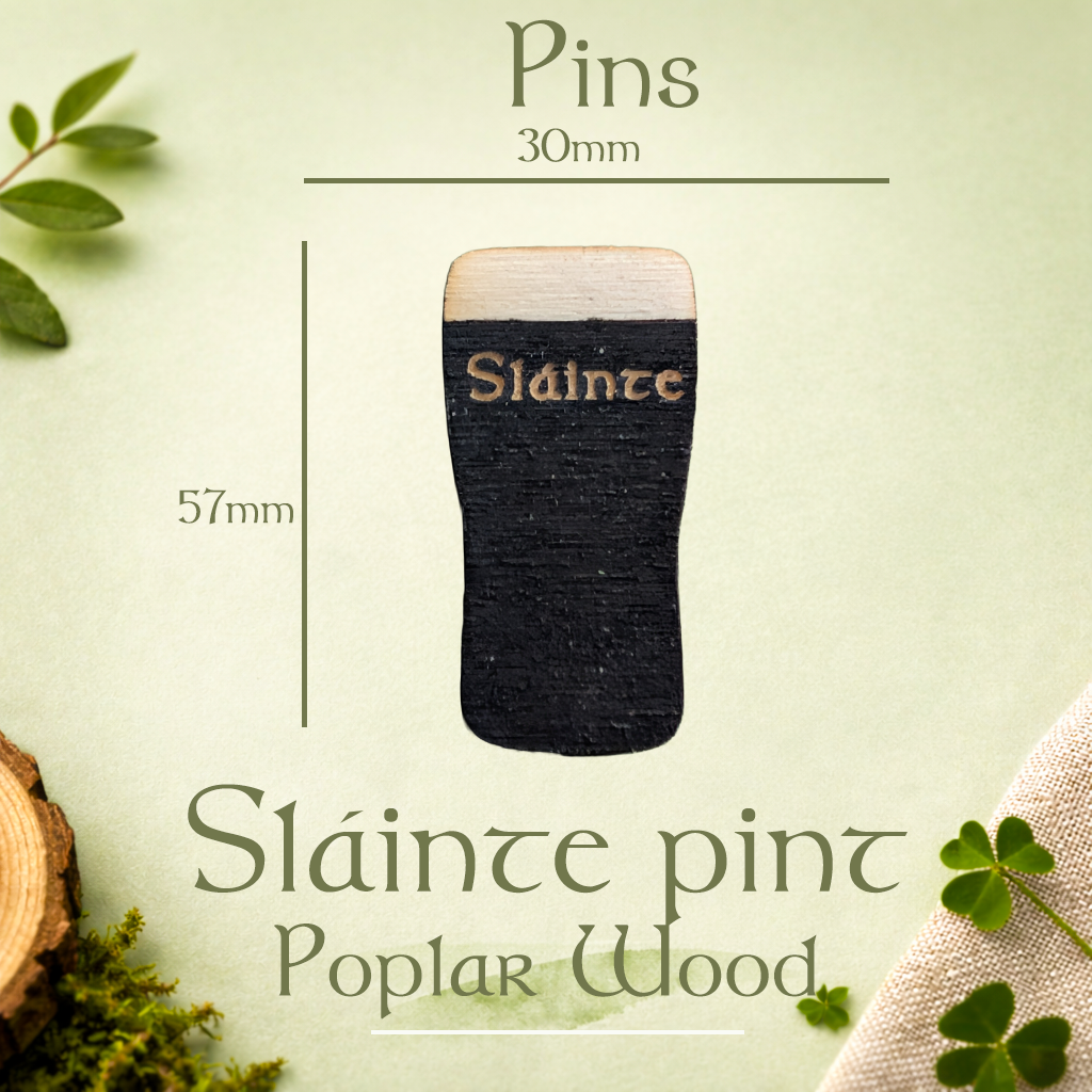 Slainte Pint Pin
