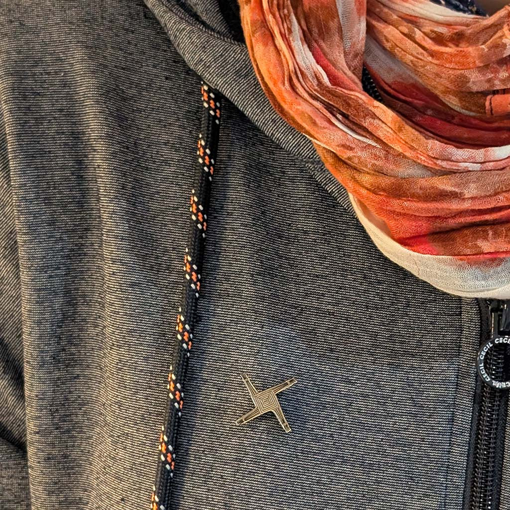 St. Brigid’s Cross Pin – A Symbol of Protection & Irish Heritage