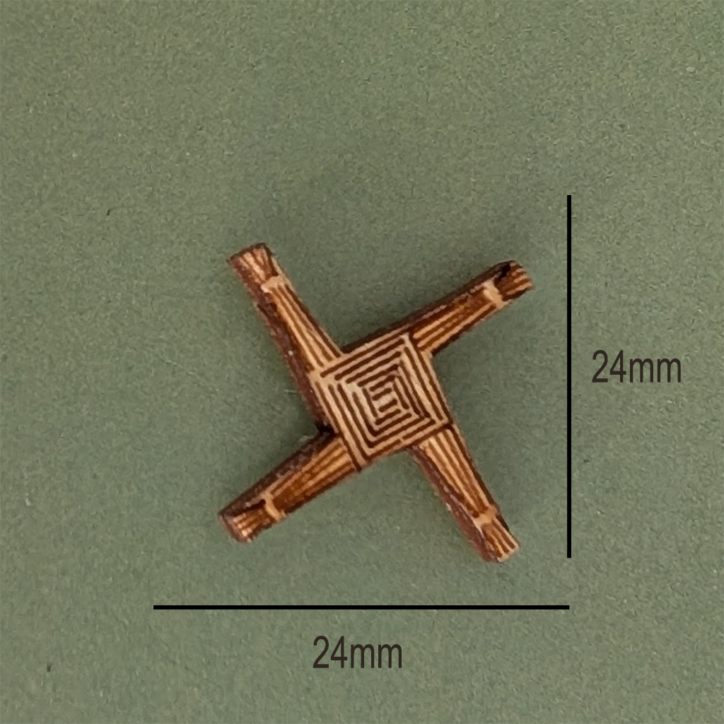 St. Brigid’s Cross Pin – A Symbol of Protection & Irish Heritage