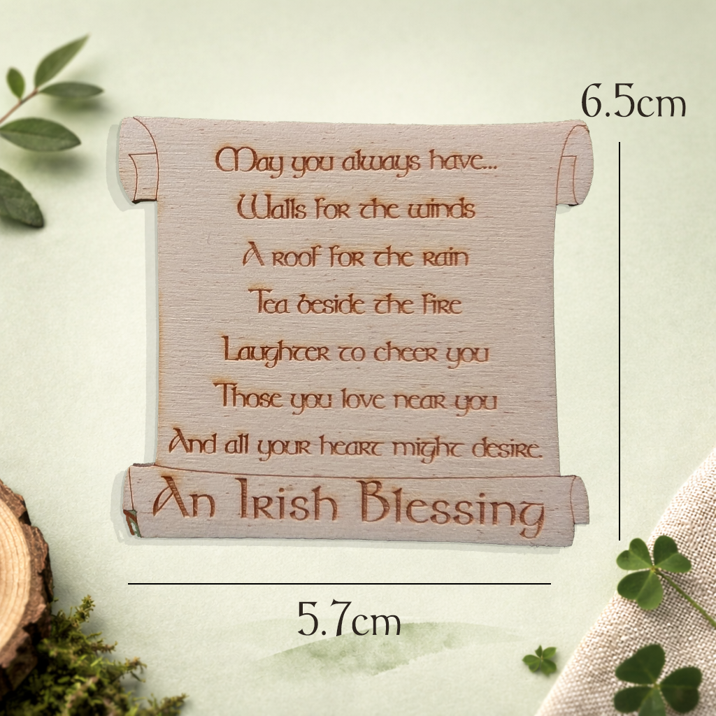 Irish Blessing Fridge Magnet-