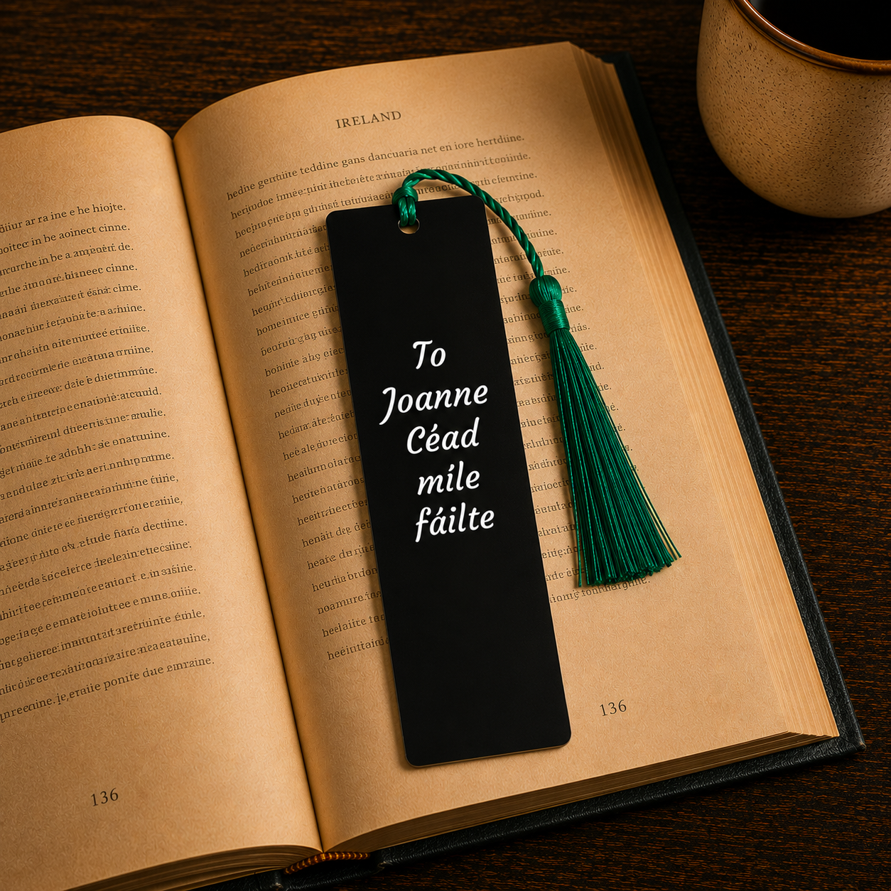 Personalised Belfast Fleadh Cheoil Bookmark