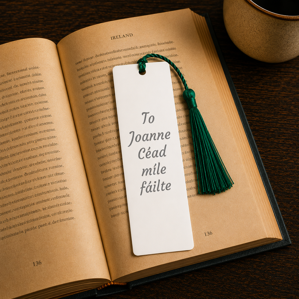 Personalised Comhaltas Fleadh Cheoil Bookmark